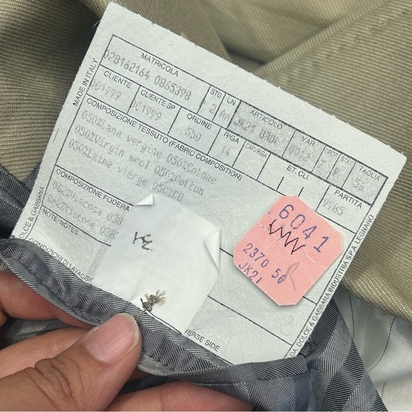 Dolce & Gabbana Men's Blazer sport coat - Picture 4 of 6